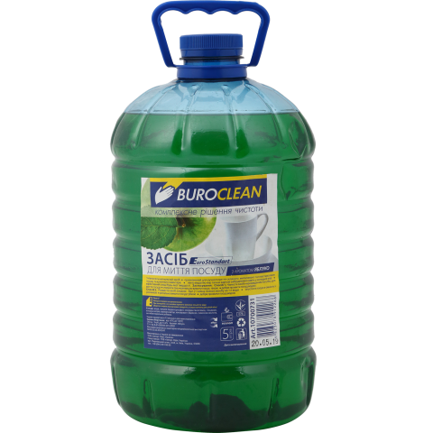 Засіб для посуду EuroStandart 5л ЯБЛУКО BUROCLEAN 10700731